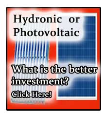 Hydronic Solar versus Photovoltiac Solar. the answer might surprise you